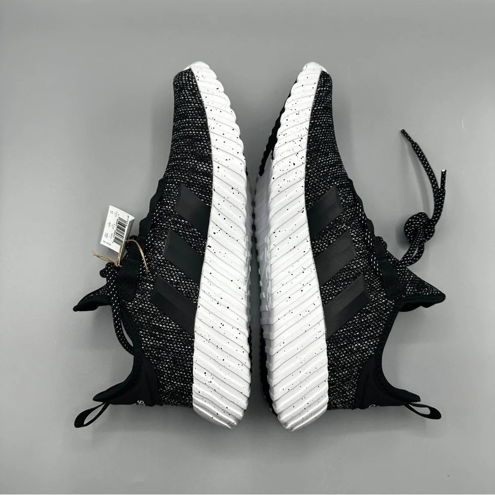 Adidas Kaptir 3.0 Running Athletic Gym Sneakers Men's Size 12 Black White
